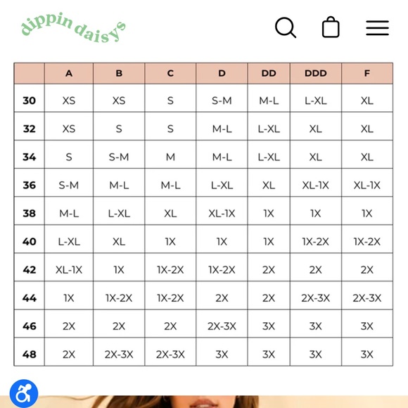 NWT Dippin Daisys bandeau bikini top size medium - Picture 8 of 8